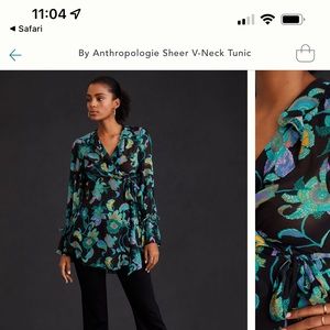 Anthropology blouse.  Just received and it’s too small.  Runs very small.